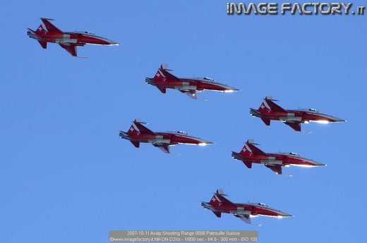 2007-10-11 Axalp Shooting Range 0588 Patrouille Suisse